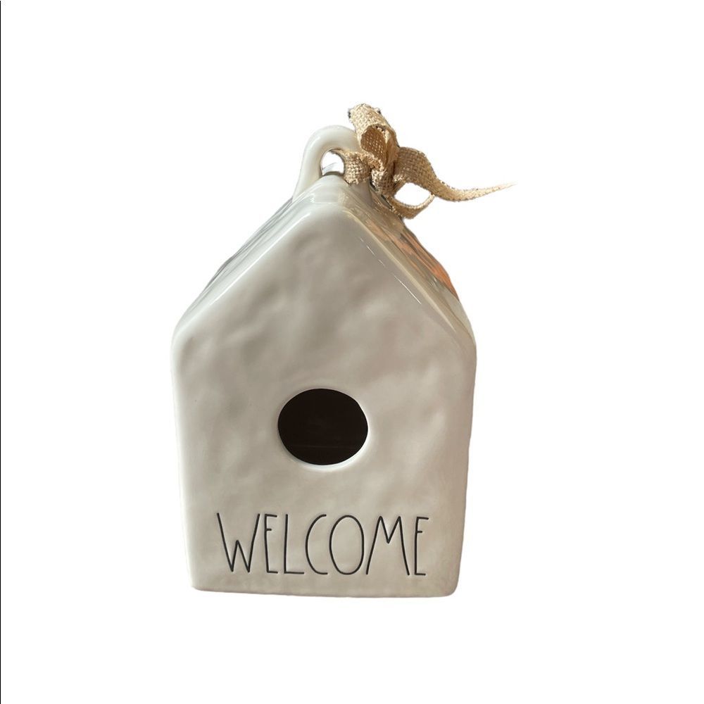 RAE DUNN WELCOME BIRDHOUSE MODERN FARMHOUSE